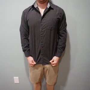 Plaid Gray Shirt (Slightly Dressy)